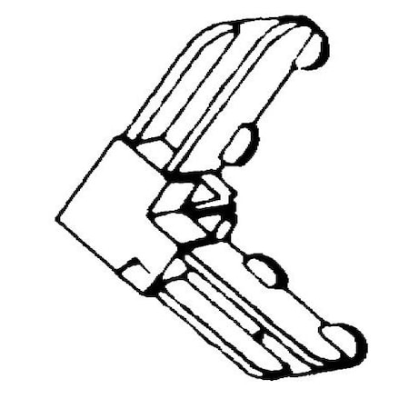 Strybuc Corner Plastic Dark Bronze 90-462